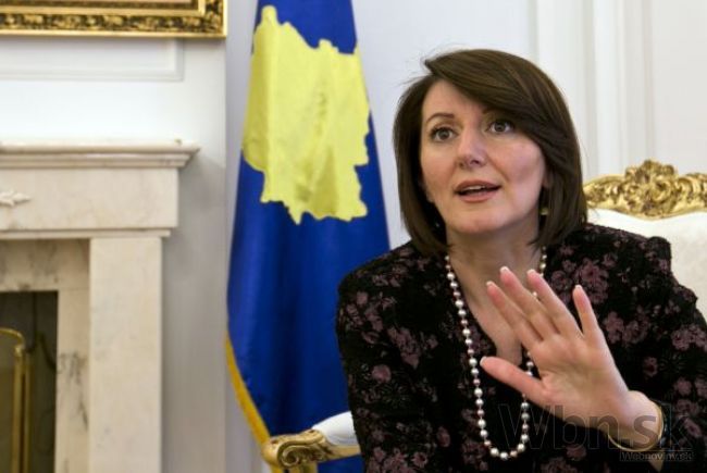 Prezidentka Kosova odmietla pozvánku na návštevu Srbska