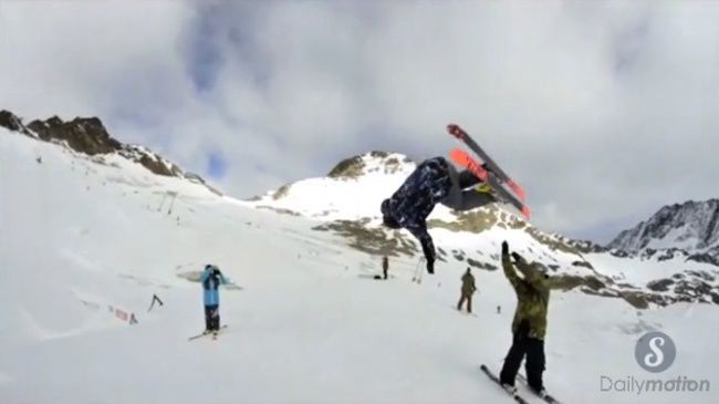 Video: Zima sa blíži alebo high five na lyžiach