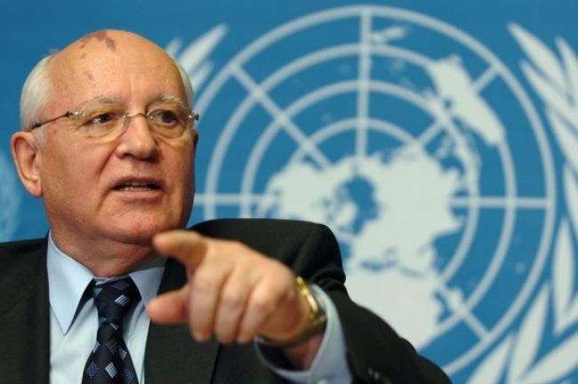 Michail Gorbačov varoval svet pred novou studenou vojnou