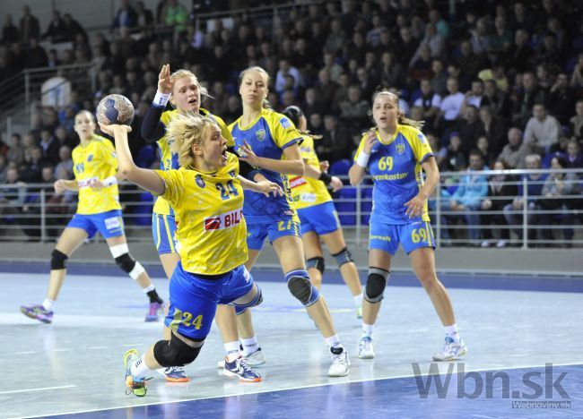 Michalovské hádzanárky tesne prehrali v Pohári EHF