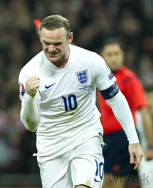 Wayne Rooney oslávil 100. zápas za Anglicko gólom a výhrou
