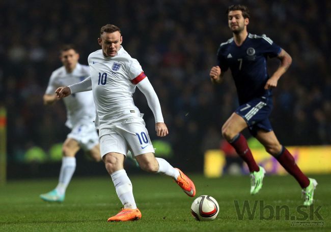 Video: Rooney rozhodol o prehre Škótska, dobieha Charltona