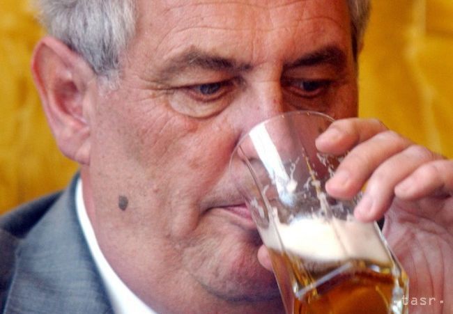 Americké pivo je len špinavá voda, povedal český prezident