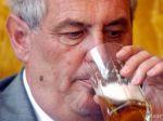 Americké pivo je len špinavá voda, povedal český prezident
