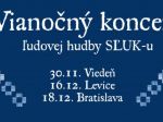 Vianočný koncert SĽUK-u a bratov Muchovcov vo Viedni