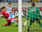 Slovan v dohrávke pred hŕstkou divákov zdolal Zlaté Moravce