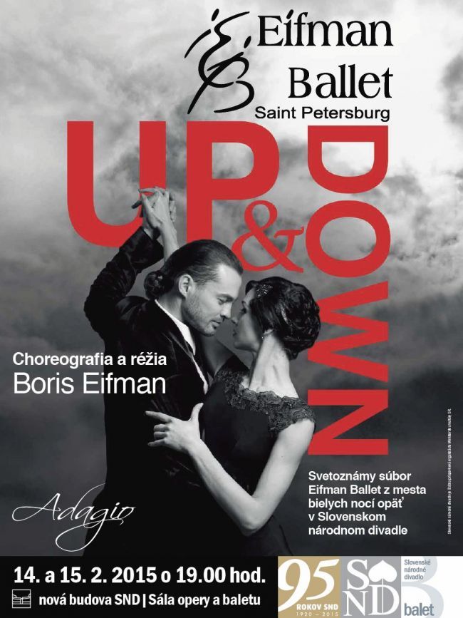 Eifman Ballet sa vracia do Bratislavy
