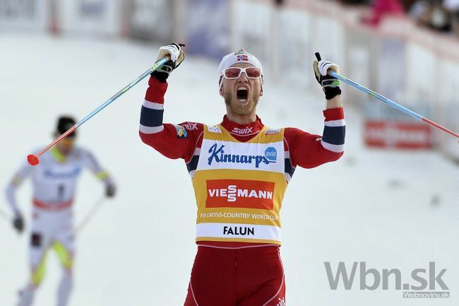 V Lillehammeri na 'desiatke' triumfoval domáci Sundby