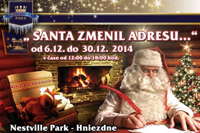 Nestville Park Hniezdne sa stal novým domovom Santa Clausa