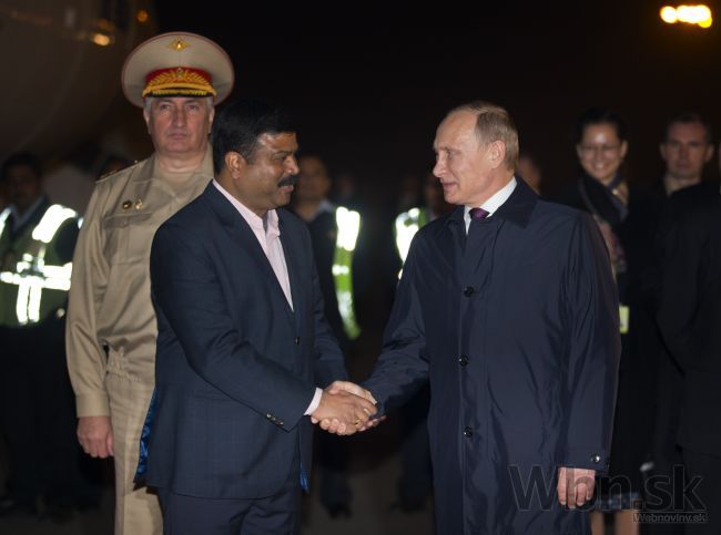 Rusko a India rokujú o spolupráci v energetike a obrane