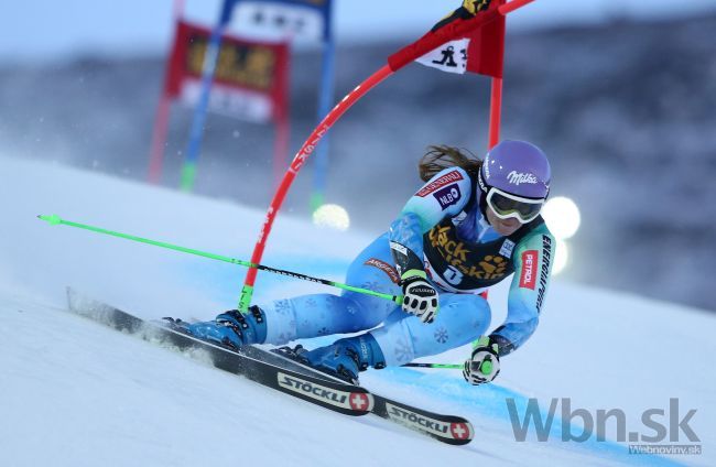 Mazeová ovládla obrovský slalom vo Švédsku