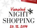 Zažite vianočný Night shopping, príďte do Auparku