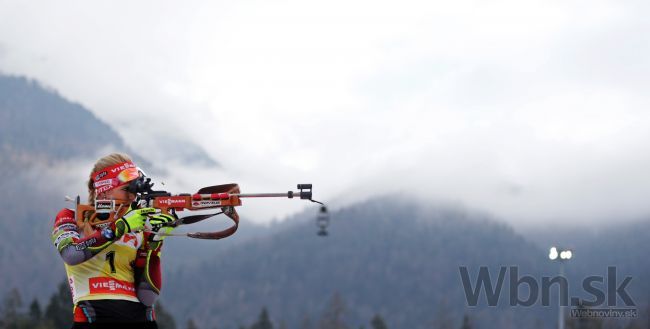 Kuzminová v Pokljuke chýba, šprint ovládla Češka Soukalová