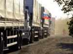 Rusi posielajú na Ukrajinu desiaty humanitárny konvoj
