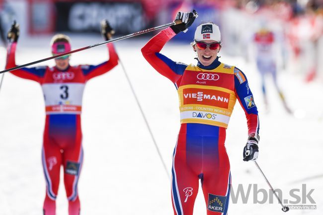 Nórka Bjőrgenová má v Davose double, zvíťazila aj v šprinte