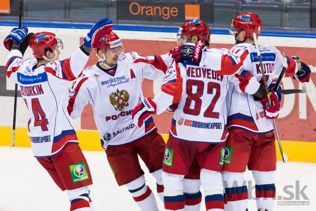 Rusi zdolali Čechov a sú na čele Euro Hockey Tour