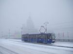 Moskvu zasiahla snehová búrka, ochromila leteckú dopravu