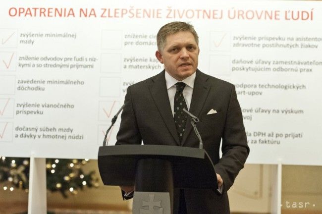 R. Fico: Daňové úľavy spôsobia výpadok 24 mil. eur