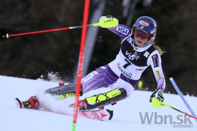 Slalom v Záhrebe vyhrala Shiffrinová, Slovenkám sa nedarilo