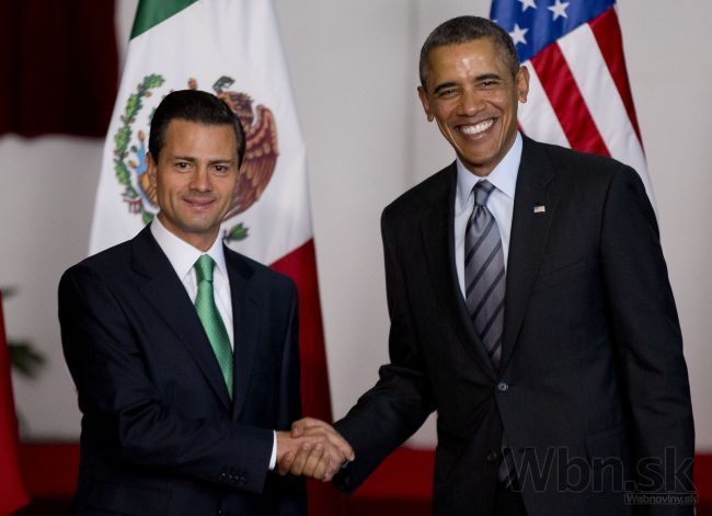 Obama prijal prezidenta Mexika, mali hovoriť o imigrantoch