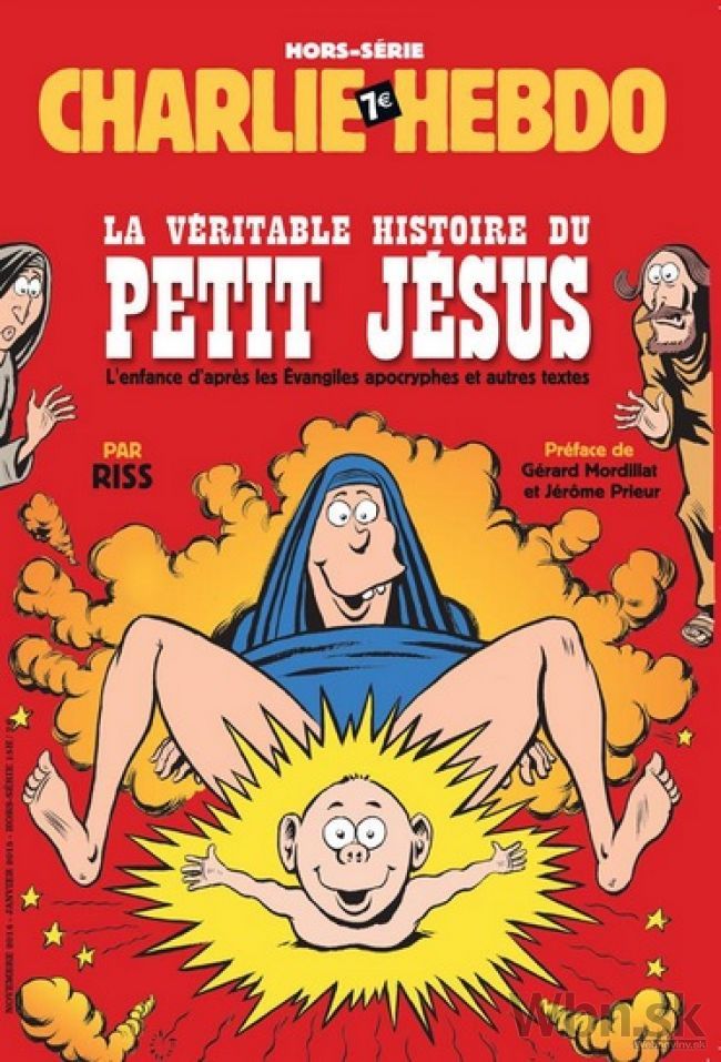 Známy denník zverejnil karikatúry od Charlie Hebdo