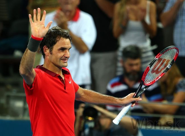 Federer na turnaji v Brisbane zaútočí na historický milník