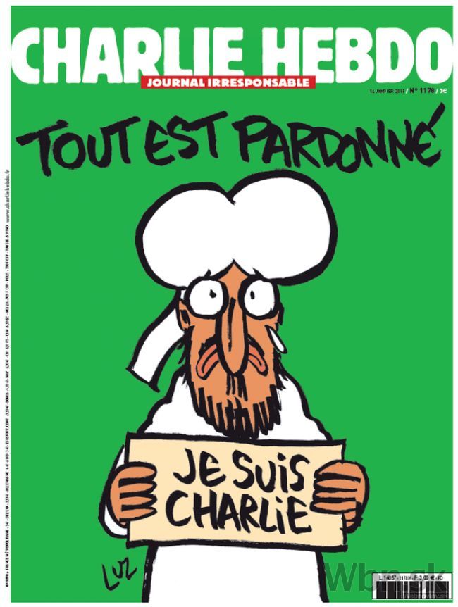 Nové číslo Charlie Hebdo vyjde opäť s Mohamedom na obálke