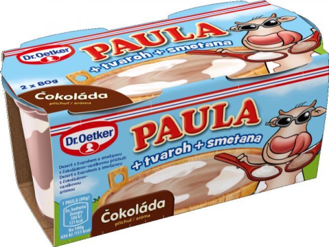 Strakatá kravička Paula od Dr.Oetker prináša nové príchute