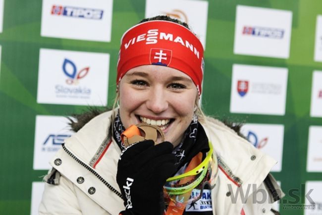 Biatlonistka Fialková získala v Osrblí bronz, mohla zlato