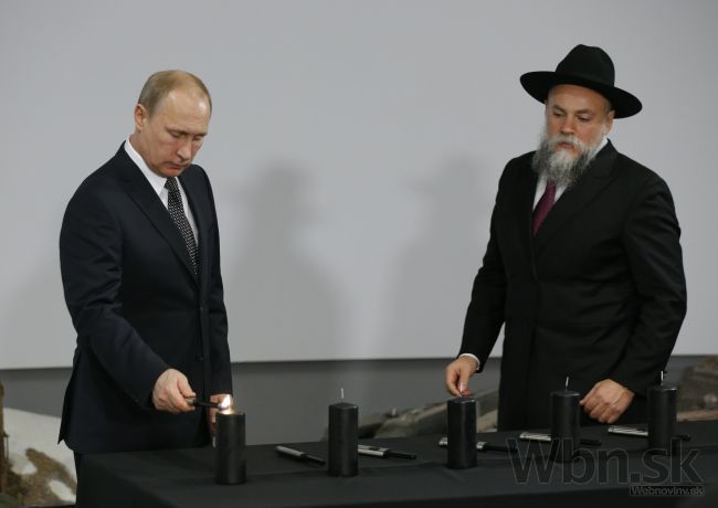 Putin využil oslobodenie Auschwitzu aj na kritiku Ukrajiny