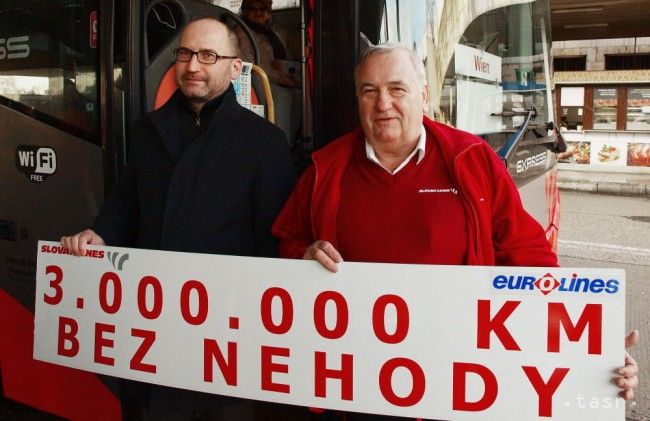 Peter Kováč dnes prekonal tri milióny km bez nehody