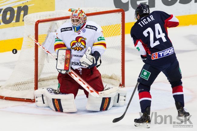 Slovan prehral s Jokeritom, vo Fínsku nestrelil ani gól