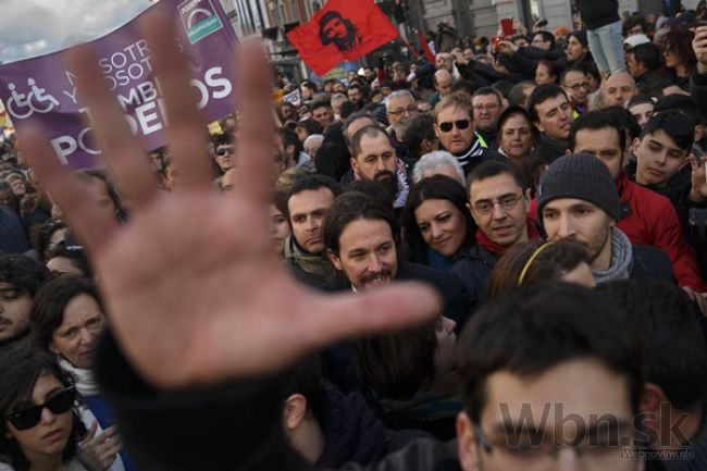 SYRIZA inšpiruje Španielov, ľavicový Podemos vetrí zmenu