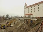 Výstavbu garáží na Bratislavskom hrade budú strážiť kamery