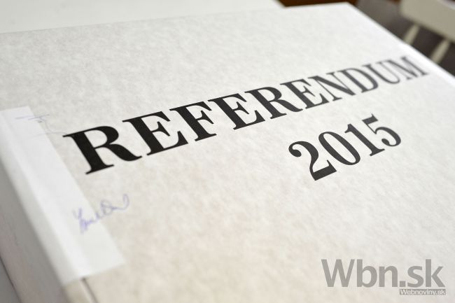 VÝSLEDKY: Referendum skončilo fiaskom, účasť je 21 percent
