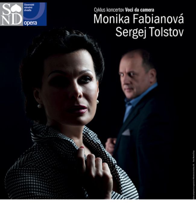 Monika Fabianová a Sergej Tolstov v cykle Voci da camera