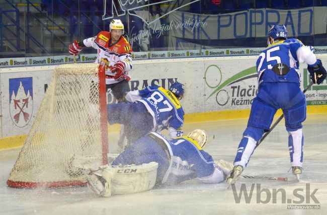 Poprad v predĺžení pokoril Zvolen, Košice natiahli sériu