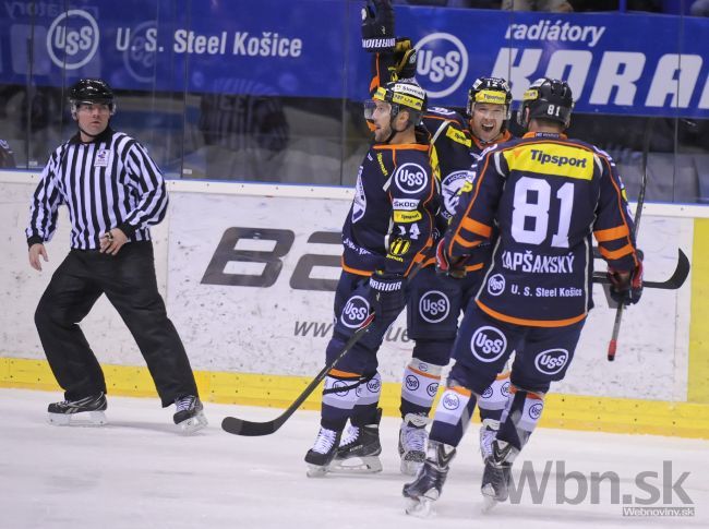 Košice si zaistili Ligu majstrov, havrani play-off extraligy