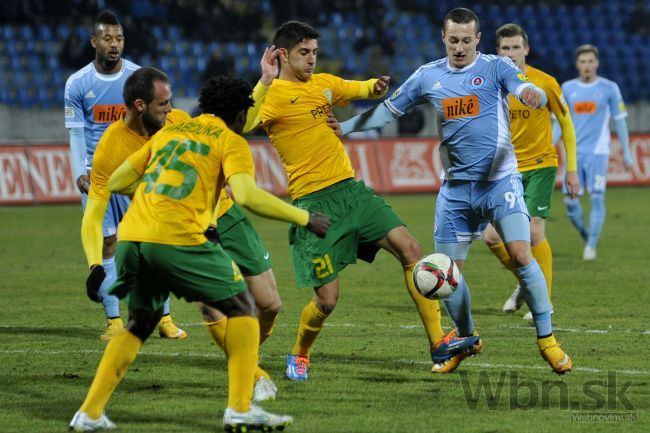 Slovan začal jarnú časť Fortuna ligy prehrou so Žilinou