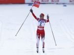 Johaugová dosiahla životný triumf, Björgenová menila lyže