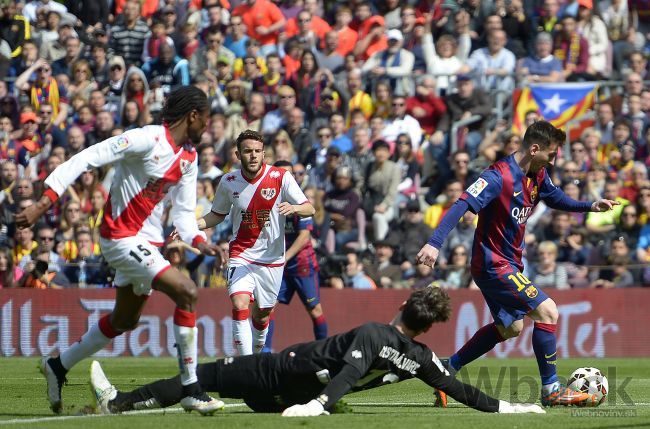 Video: Barcelona zničila Vallecano, Messi sa blysol hetrikom