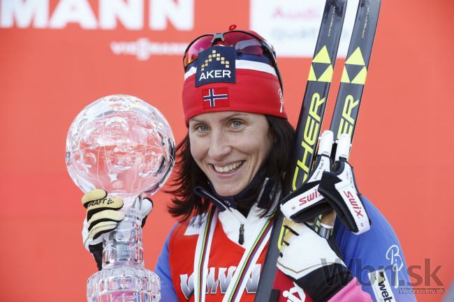 Marit Björgenová ukončila sezónu s troma glóbusmi