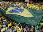 Brazília: Státisíce ľudí protestovali proti prezidentke