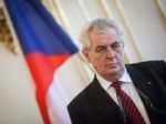 Prezident Miloš Zeman kritizuje politiku slabej koruny