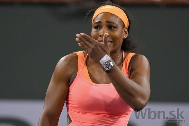 Video: Serena sa zranila, do finále postúpila Halepová