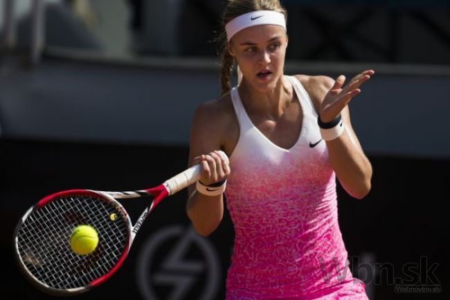 Karolína Schmiedlová postúpila v Miami, čaká ju Radwanská