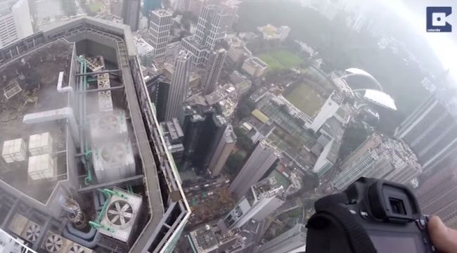 Video: Bojíte sa výšok? Na toto sa nepozerajte