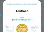 Kaufland získal prestížne ocenenie Slovak Superbrands Award