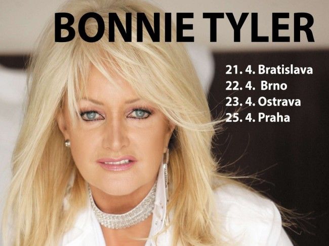 Koncert Bonnie Tyler v Bratislave sa blíži