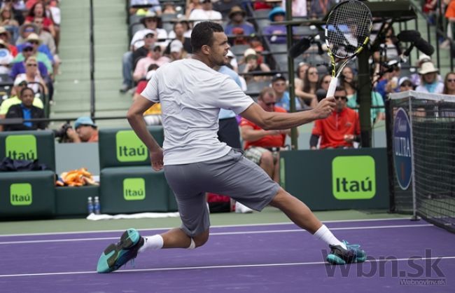 Tsonga začal sezónu dobre, v Miami zdolal domáceho Smyczeka